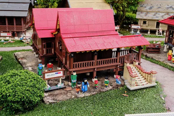 Model of Village Houses - Melaka